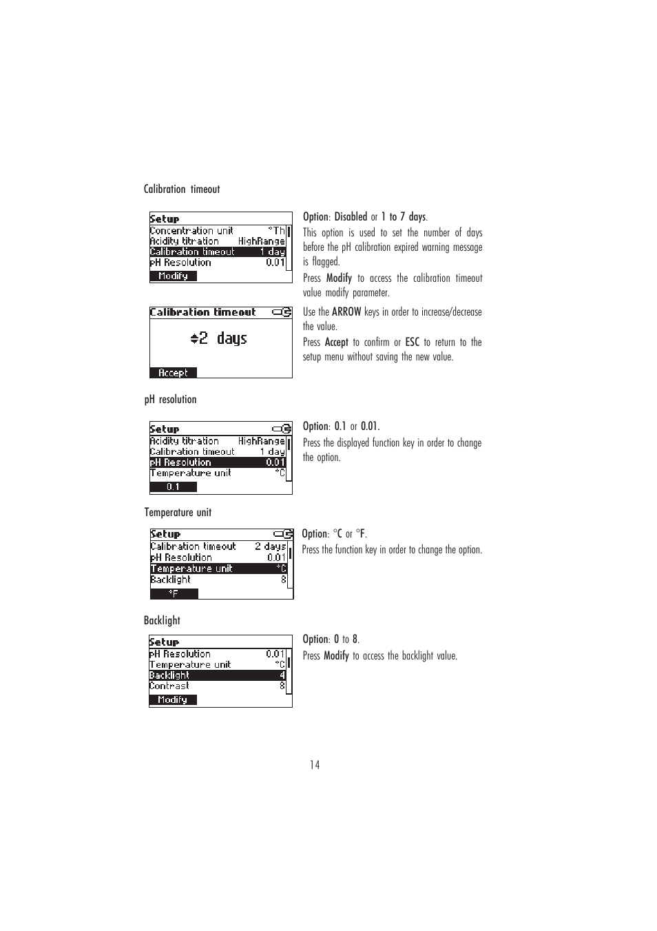 Hanna Instruments HI 84429 User Manual | Page 14 / 44