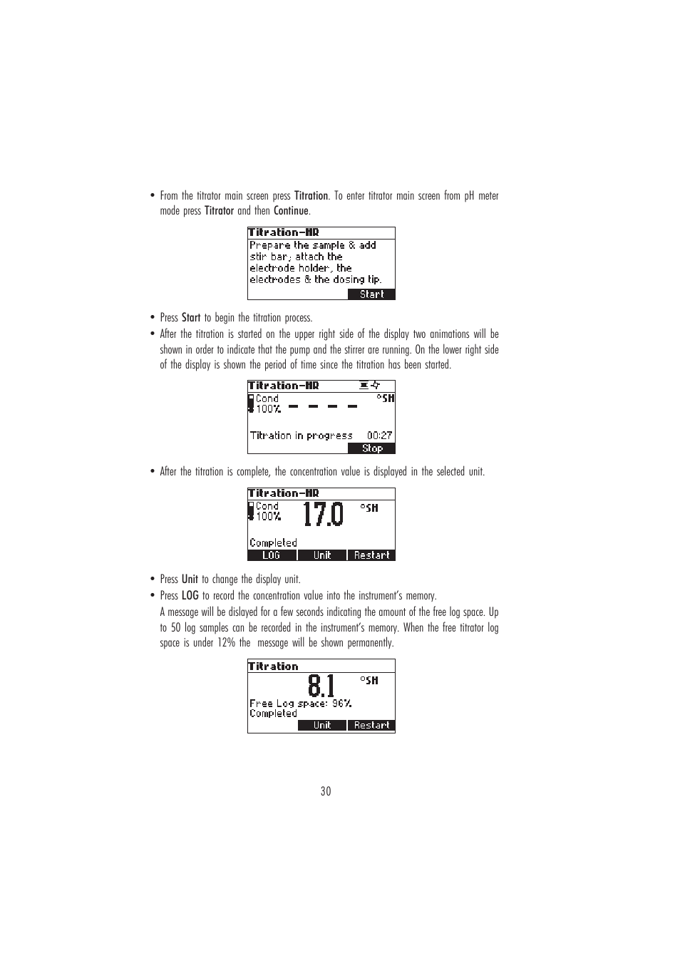 Hanna Instruments HI 84429 User Manual | Page 30 / 44