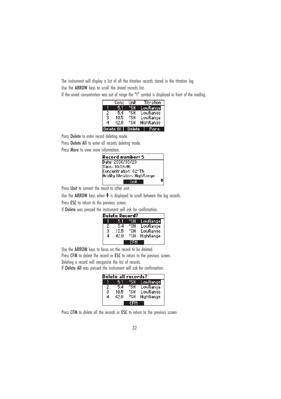 Hanna Instruments HI 84429 User Manual | Page 32 / 44