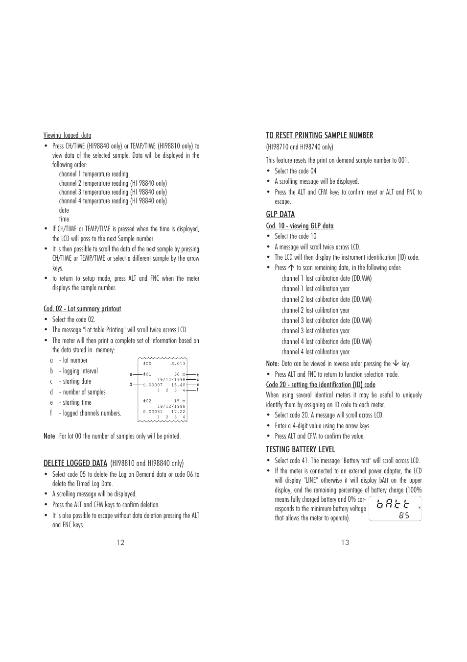 Hanna Instruments HI 98710 User Manual | Page 7 / 15