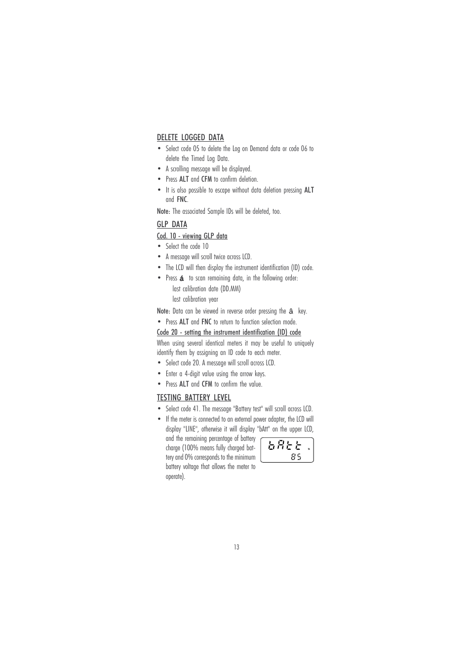 Hanna Instruments HI 98811 User Manual | Page 13 / 28
