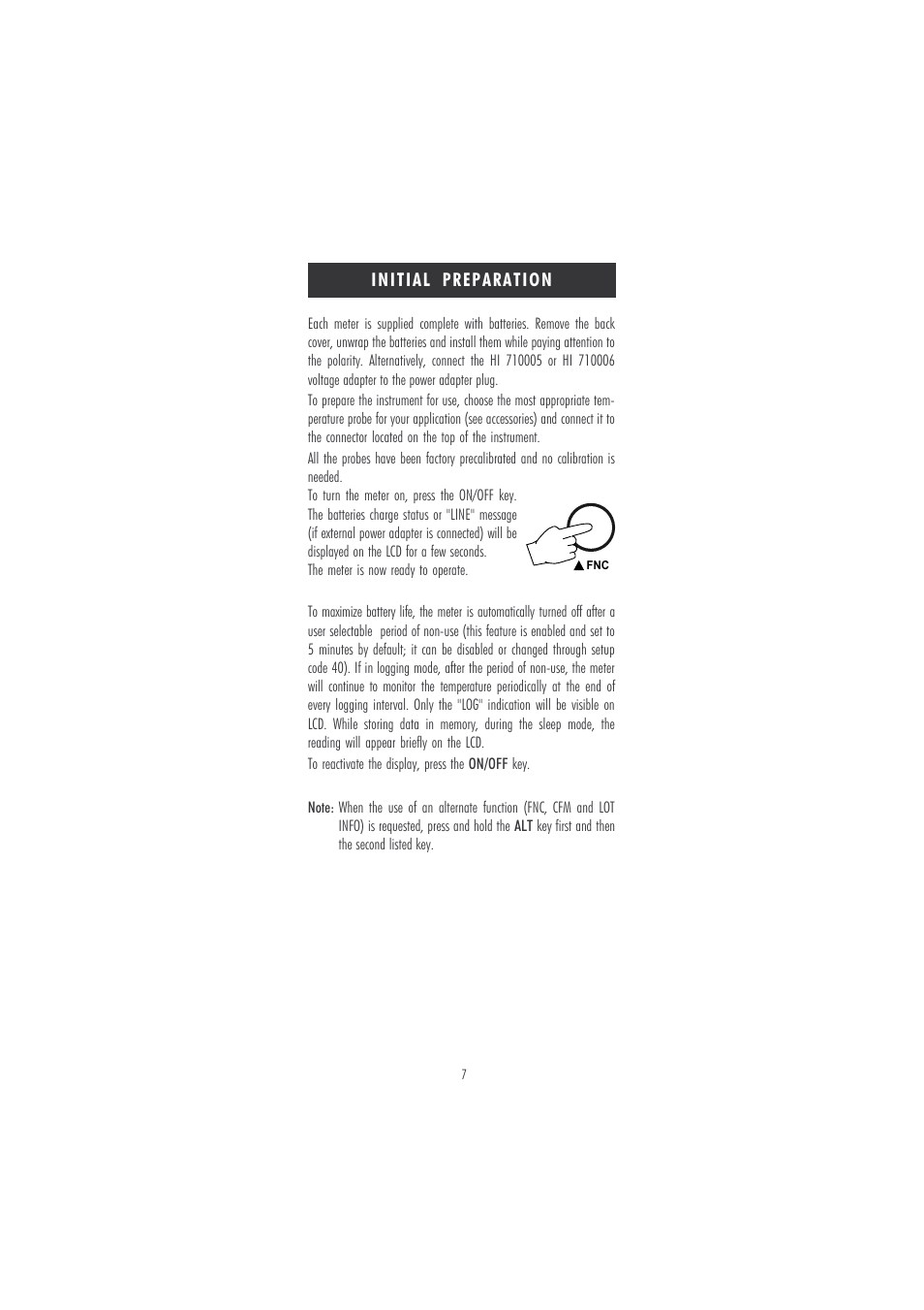 Hanna Instruments HI 98811 User Manual | Page 7 / 28