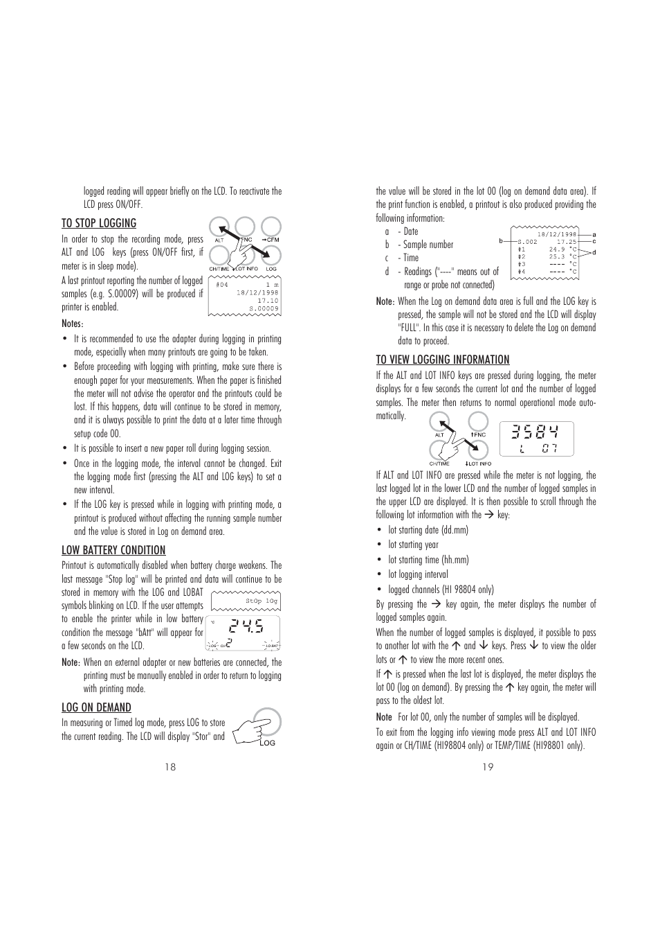 Hanna Instruments HI 98701 User Manual | Page 10 / 17