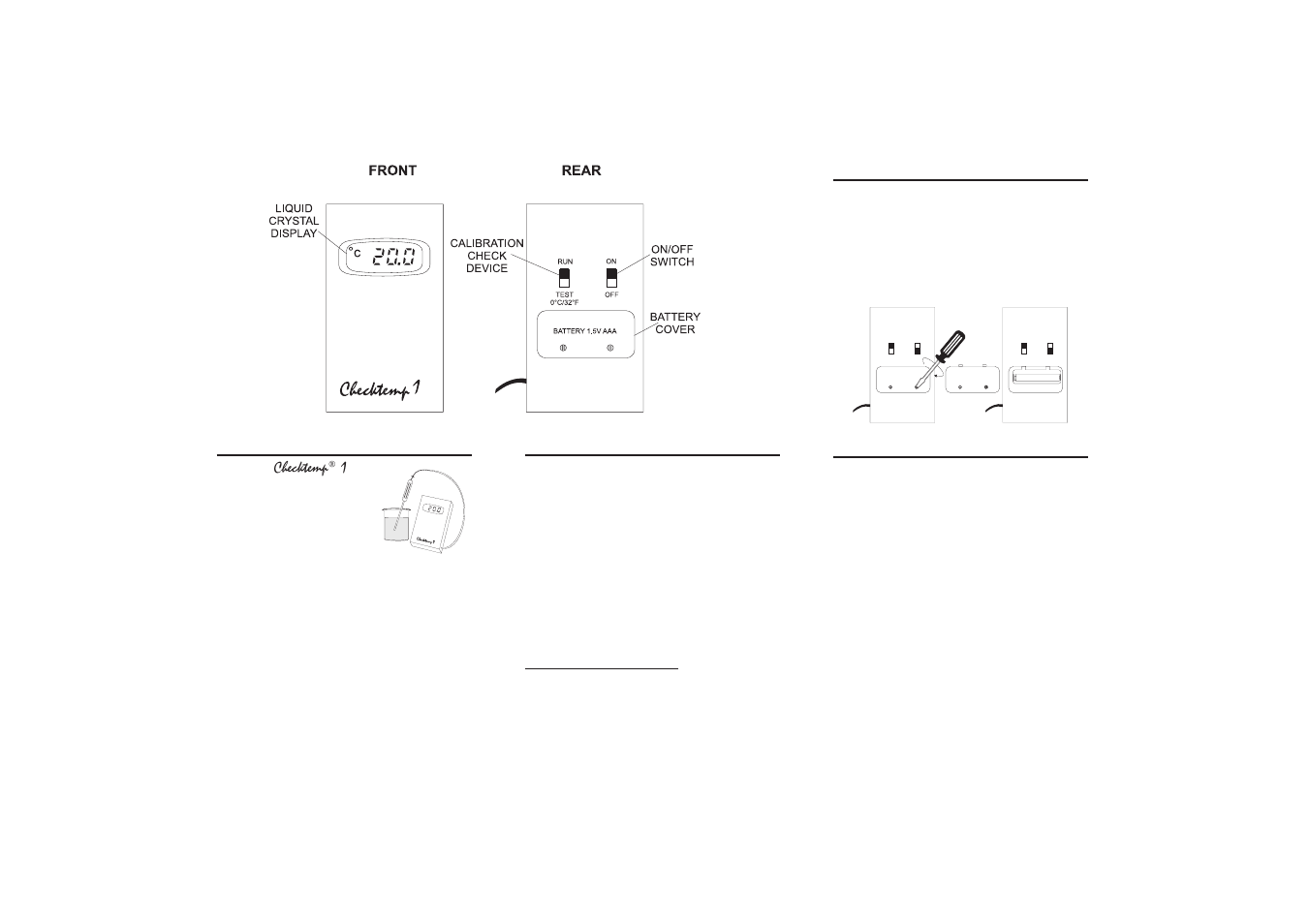 Checktemp, Warranty | Hanna Instruments HI 98509 User Manual | Page 2 / 2