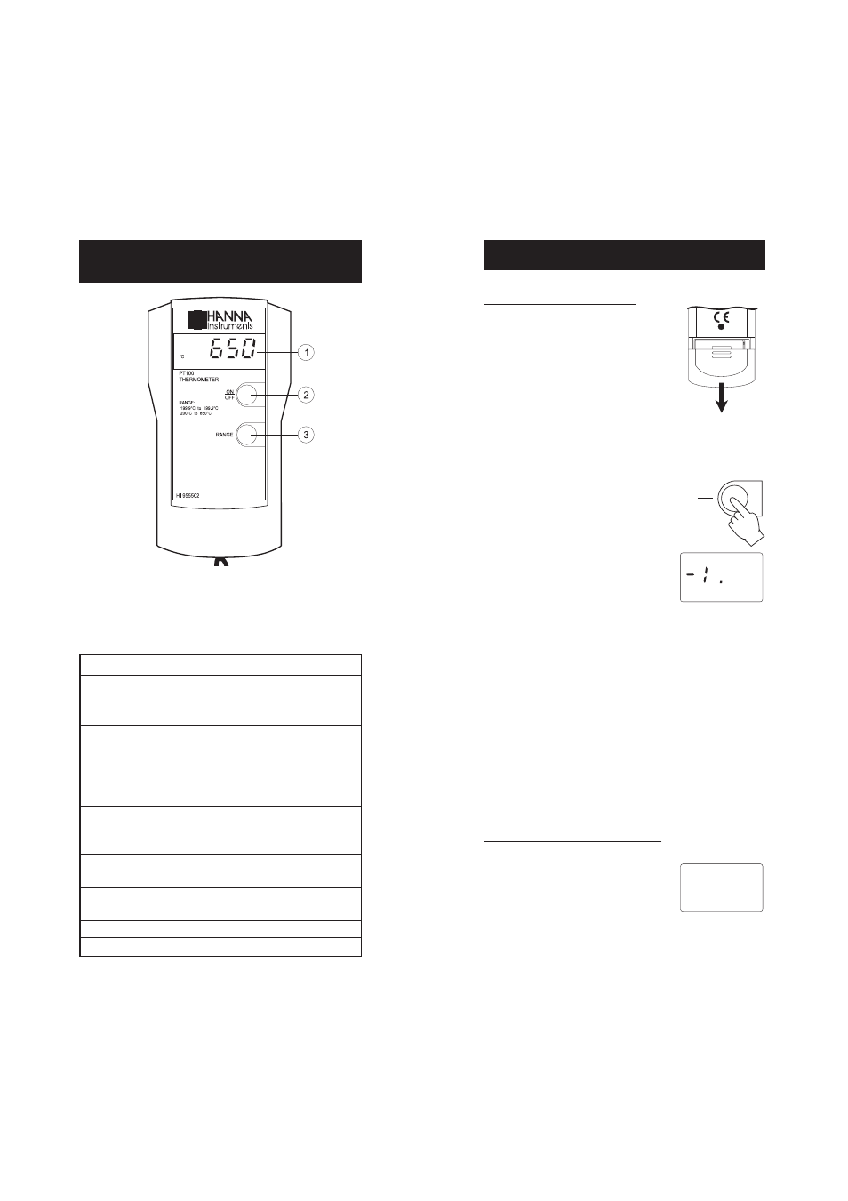 Hanna Instruments HI 955501 User Manual | Page 3 / 7