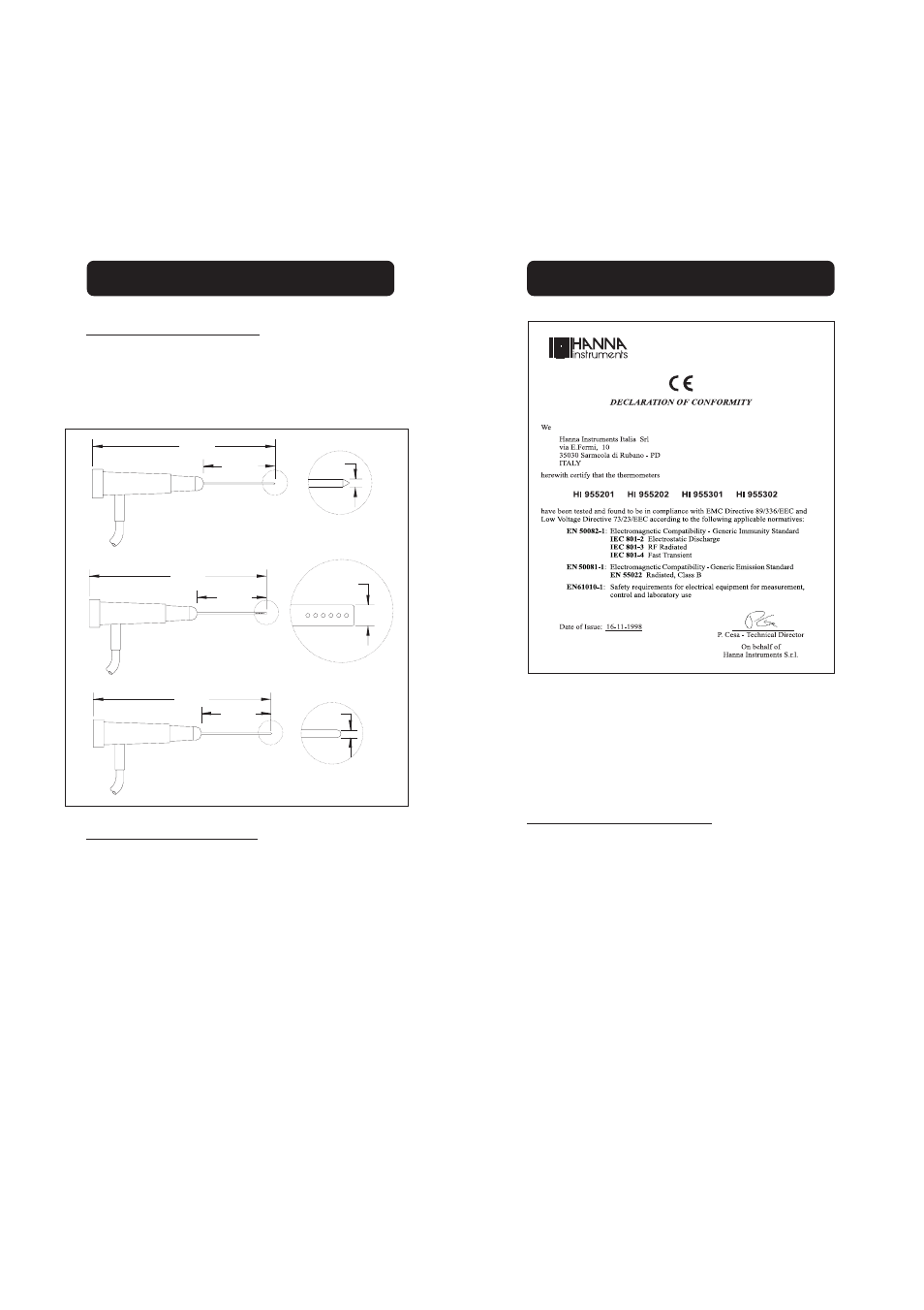 Hanna Instruments HI 955201 User Manual | Page 18 / 19