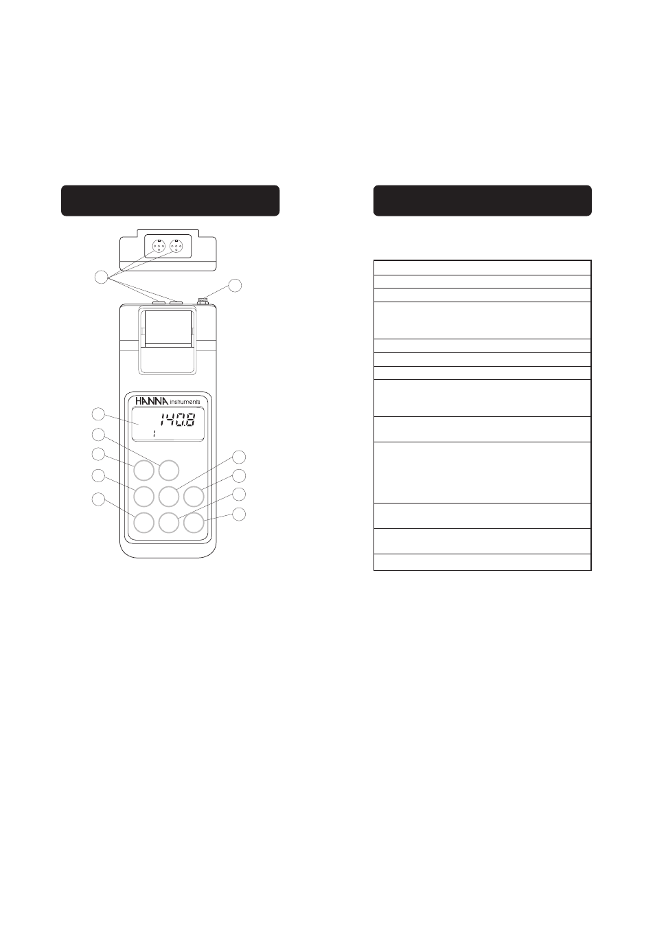 Hanna Instruments HI 955201 User Manual | Page 4 / 19