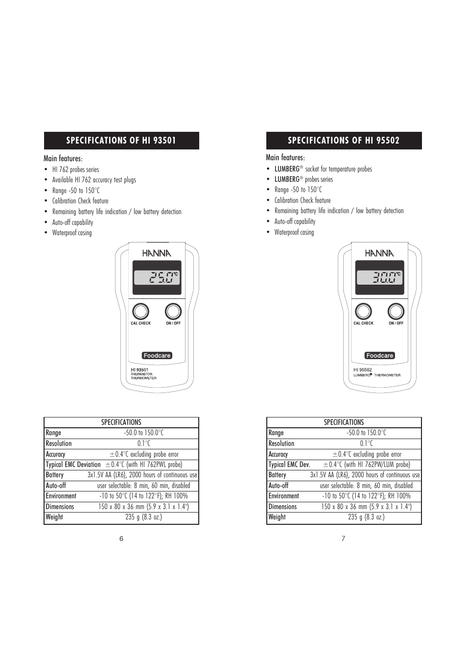 Hanna Instruments HI 9041 User Manual | Page 4 / 9
