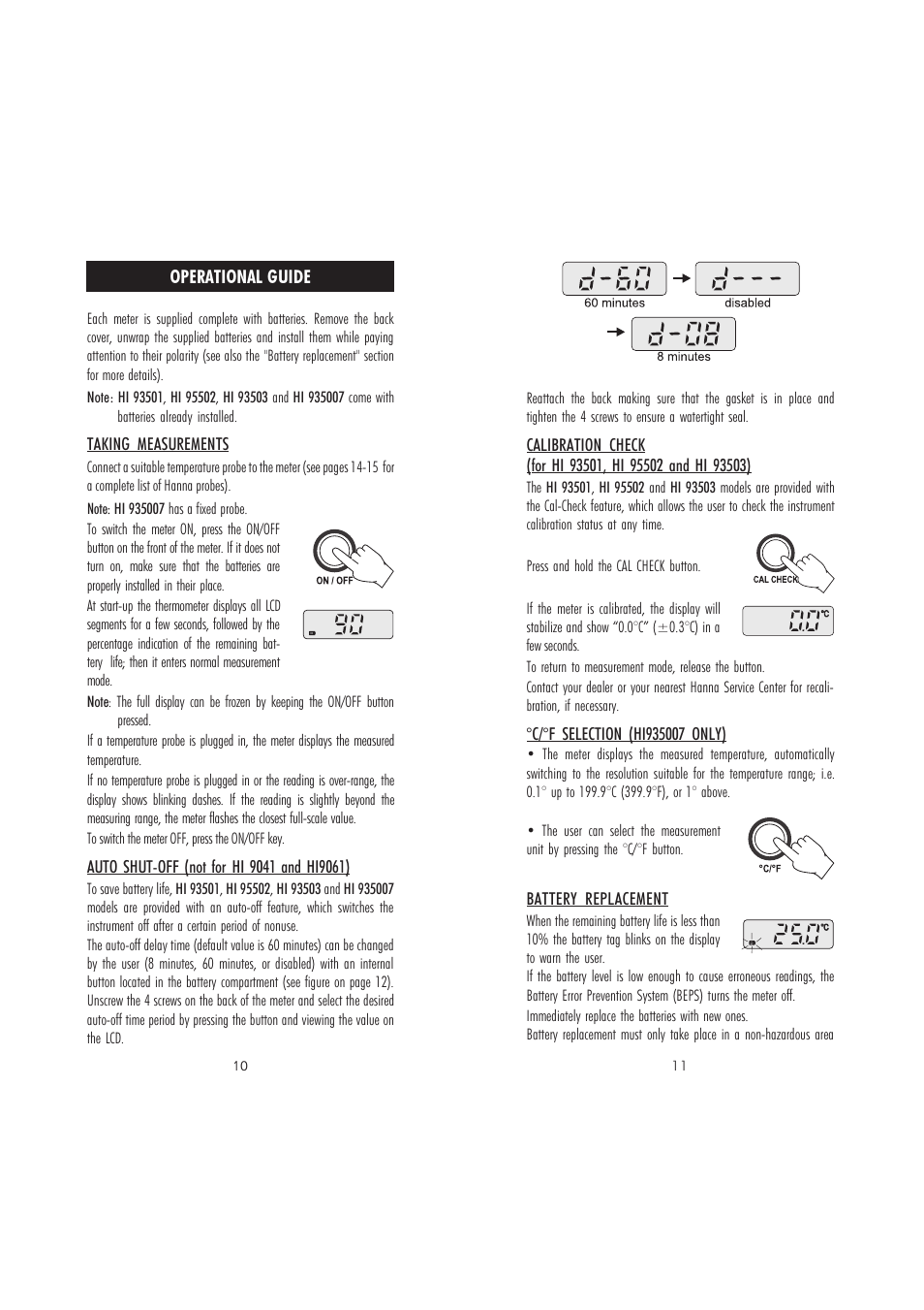 Hanna Instruments HI 9041 User Manual | Page 6 / 9