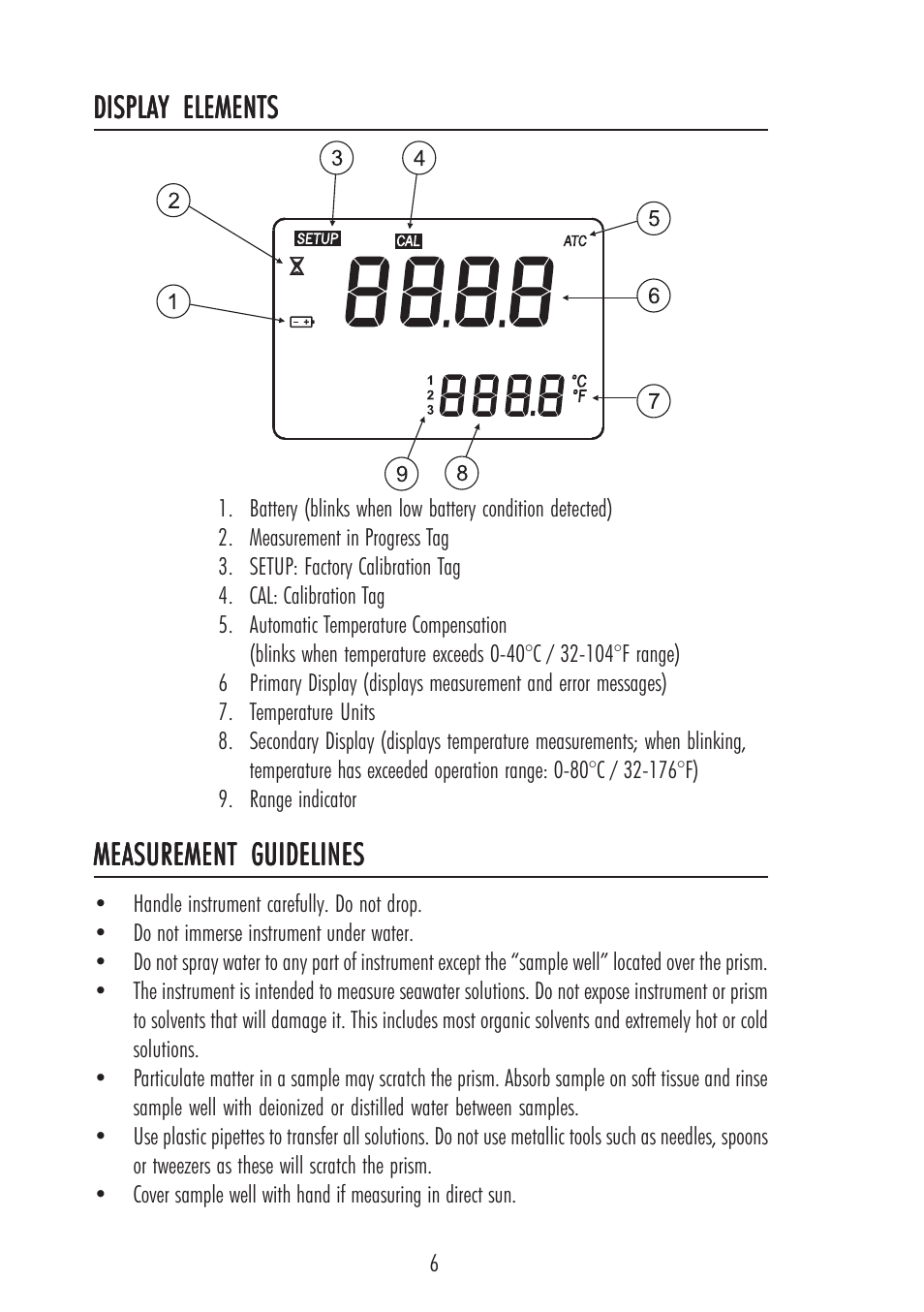 Measurement guidelines | Hanna Instruments HI 96822 User Manual | Page 6 / 12