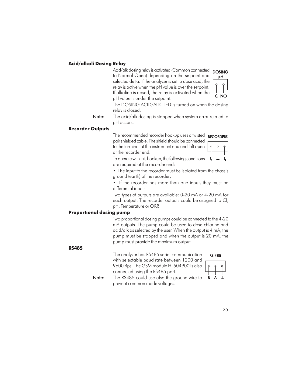 Hanna Instruments PCA 310 User Manual | Page 25 / 76