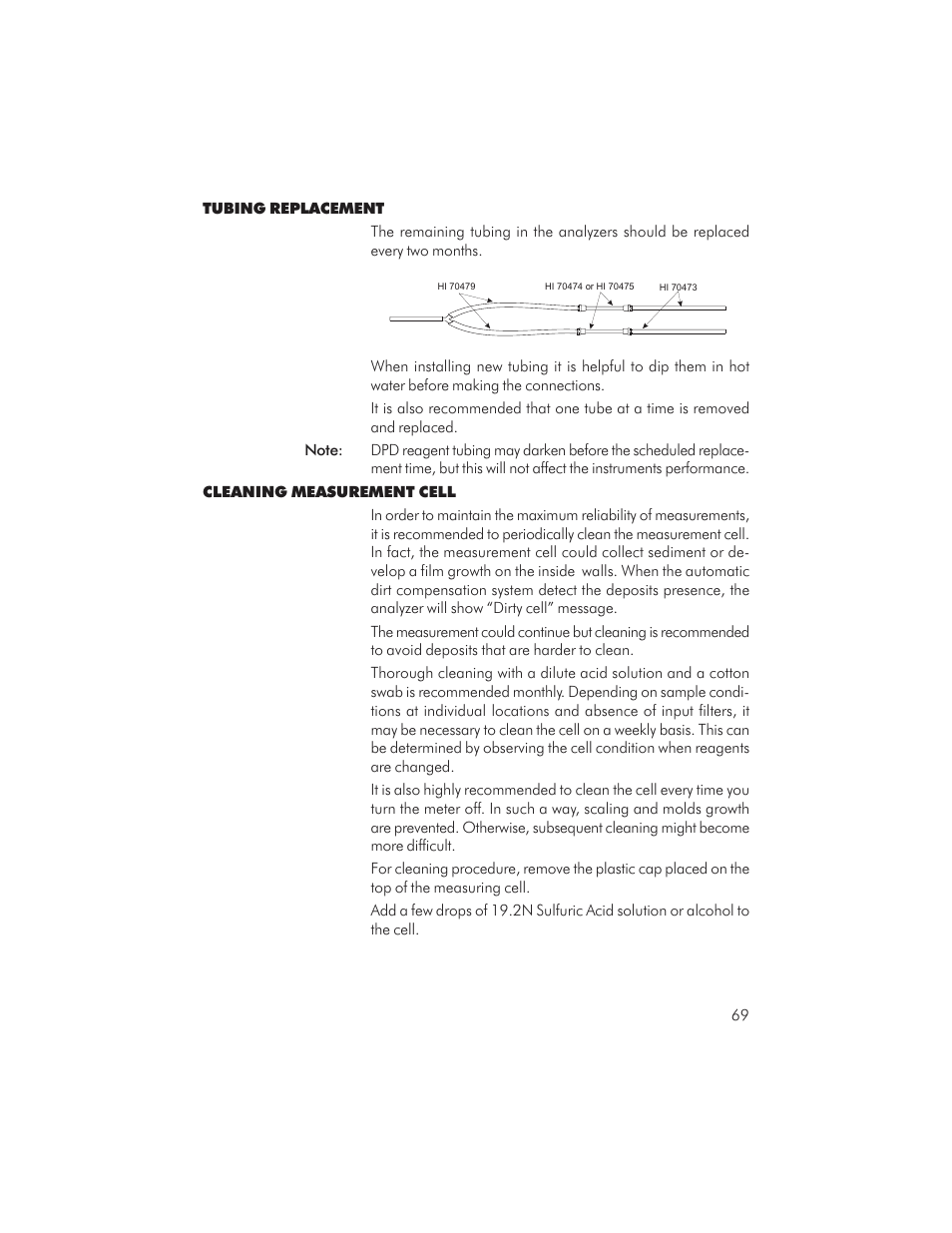 Hanna Instruments PCA 310 User Manual | Page 69 / 76