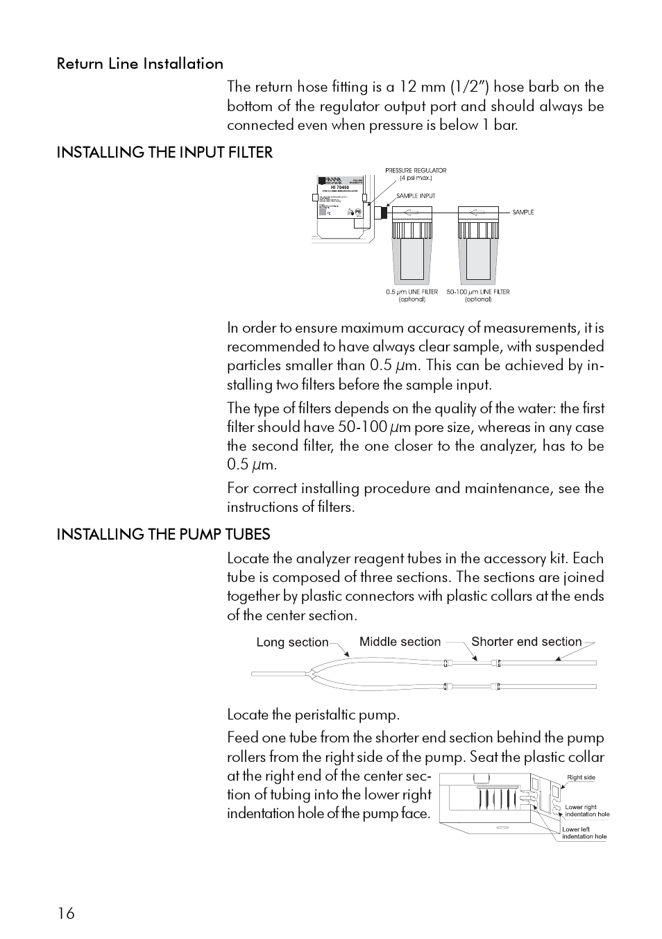 Hanna Instruments PCA 300 Series User Manual | Page 16 / 60