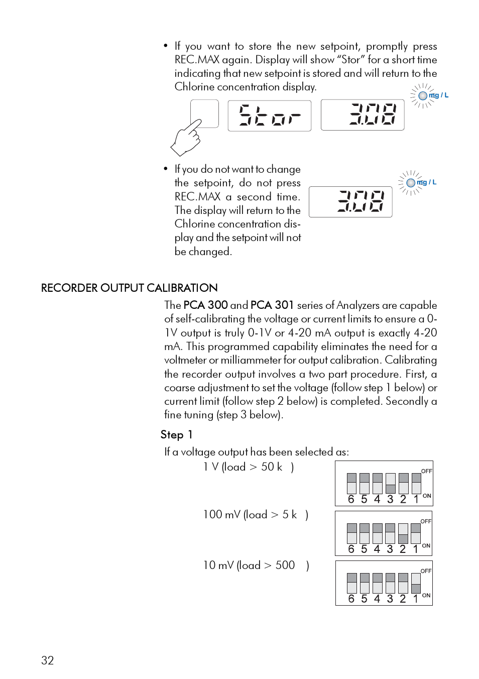 Hanna Instruments PCA 300 Series User Manual | Page 32 / 60
