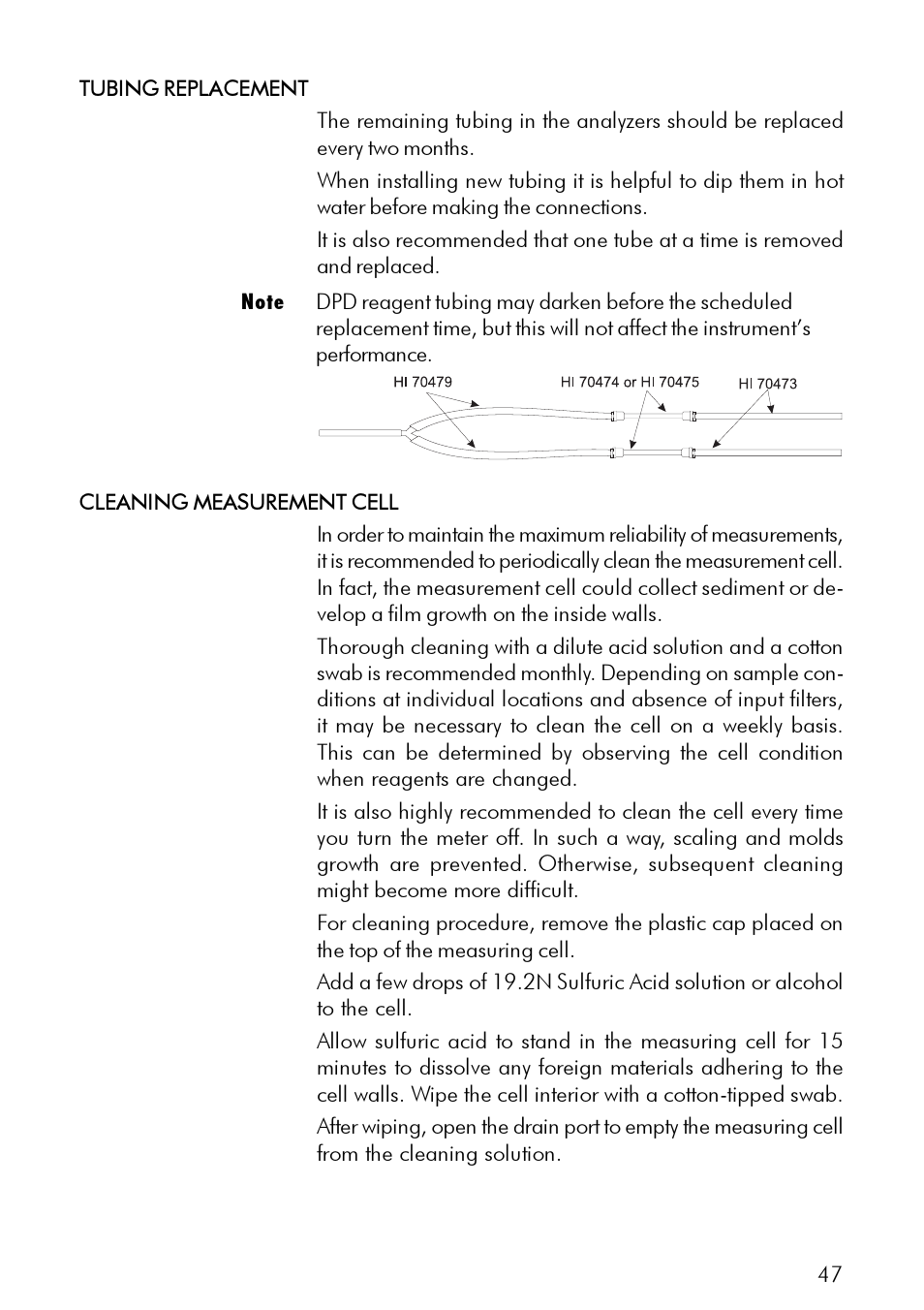 Hanna Instruments PCA 300 Series User Manual | Page 47 / 60