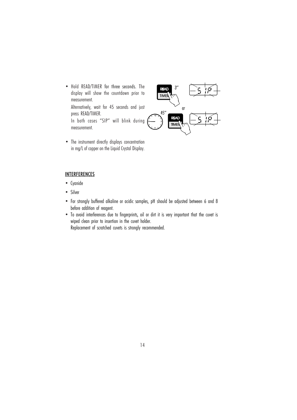 Hanna Instruments HI 95747C User Manual | Page 14 / 20