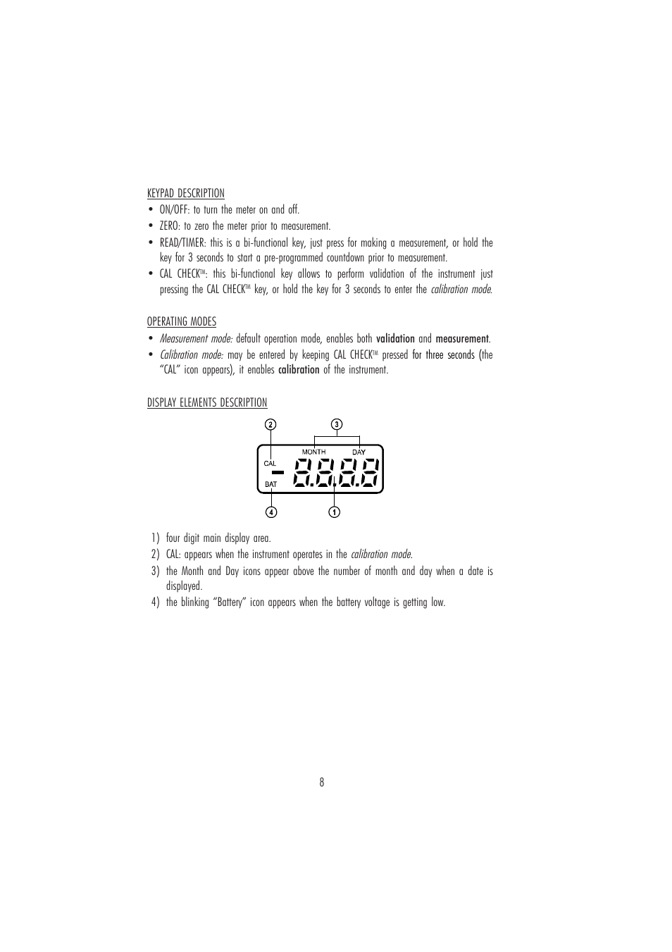 Hanna Instruments HI 95747C User Manual | Page 8 / 20