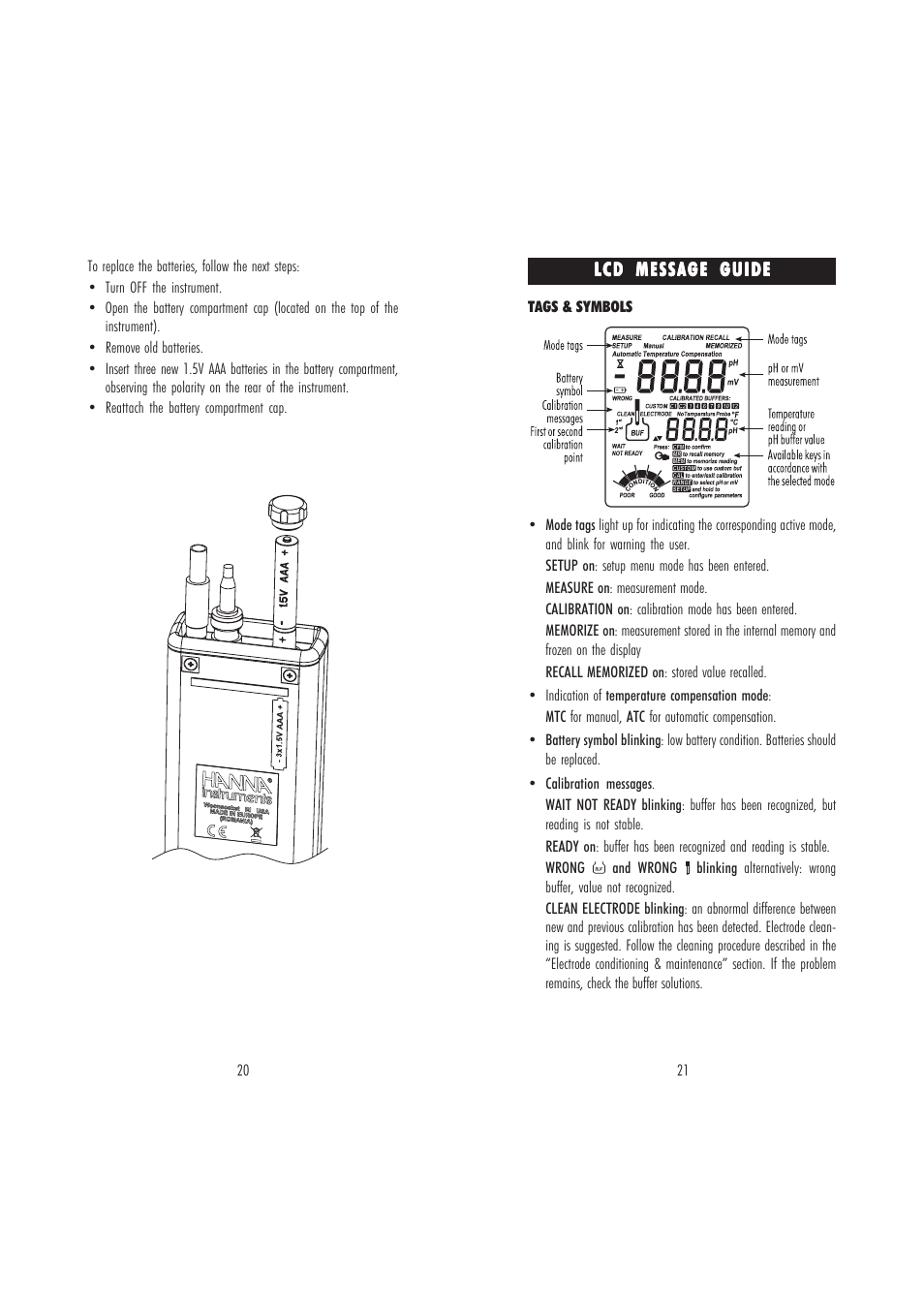 Hanna Instruments HI9126 User Manual | Page 11 / 17