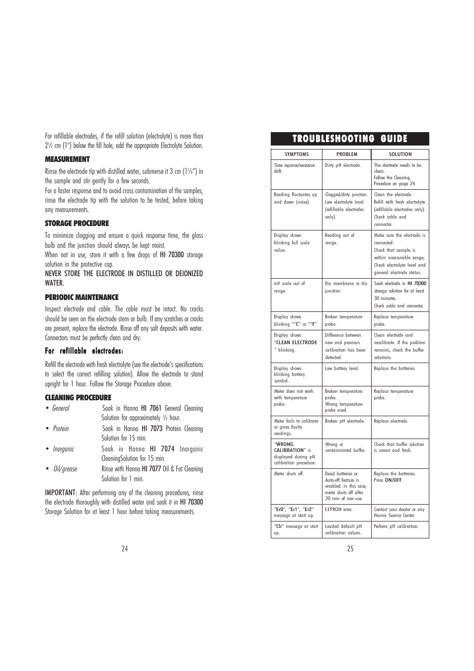 Hanna Instruments HI9126 User Manual | Page 13 / 17