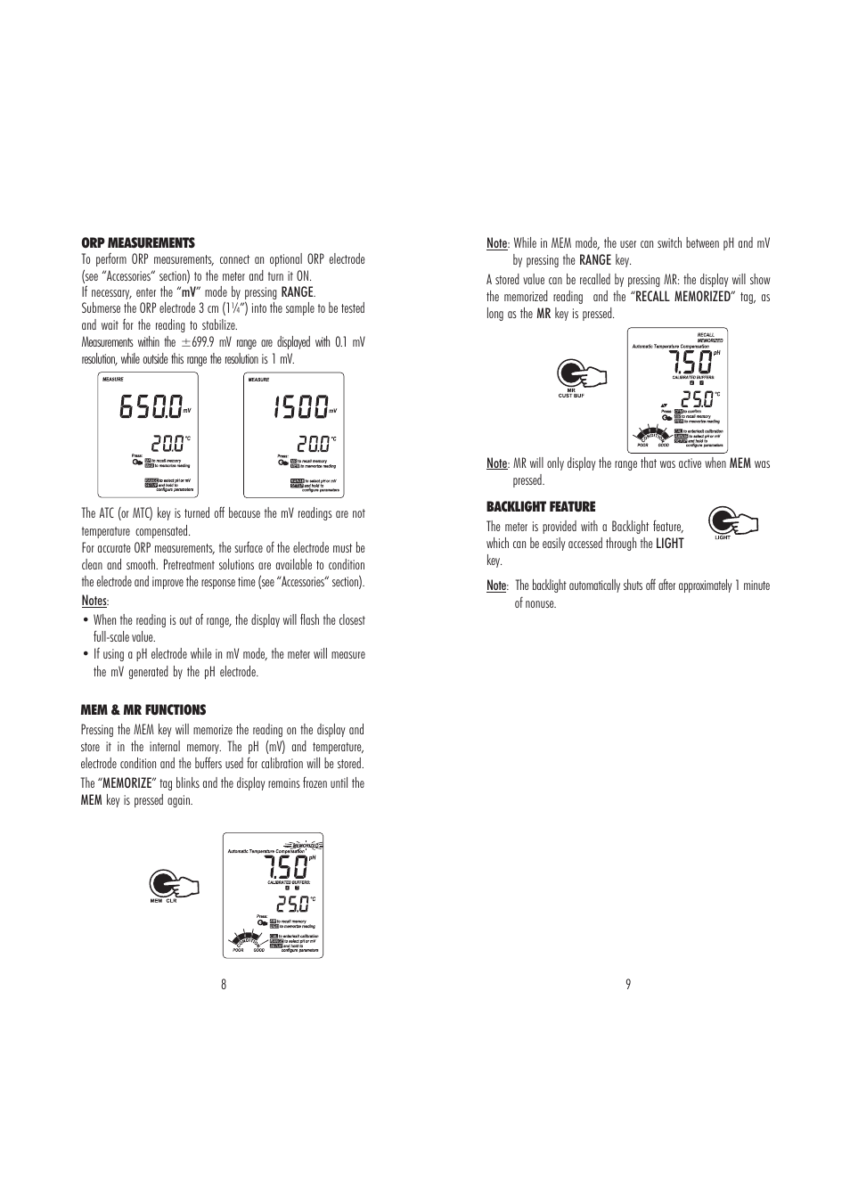 Hanna Instruments HI9126 User Manual | Page 5 / 17