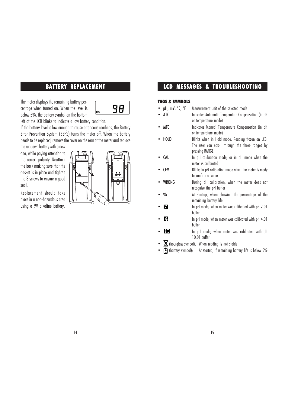 Hanna Instruments HI8424 User Manual | Page 14 / 14