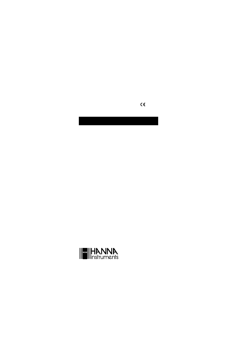Hanna Instruments HI 9910 User Manual | Page 2 / 40