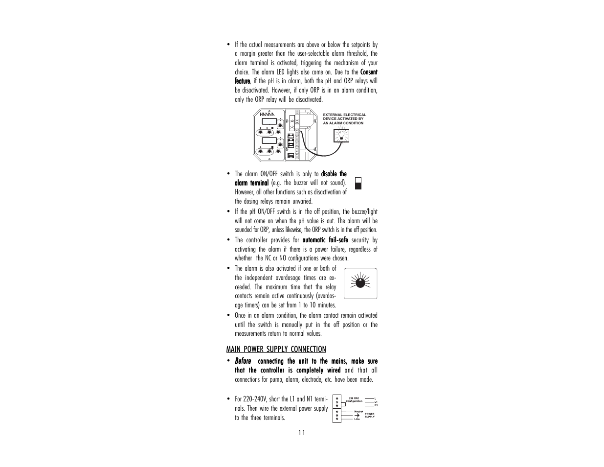 Hanna Instruments HI 9912 User Manual | Page 11 / 28