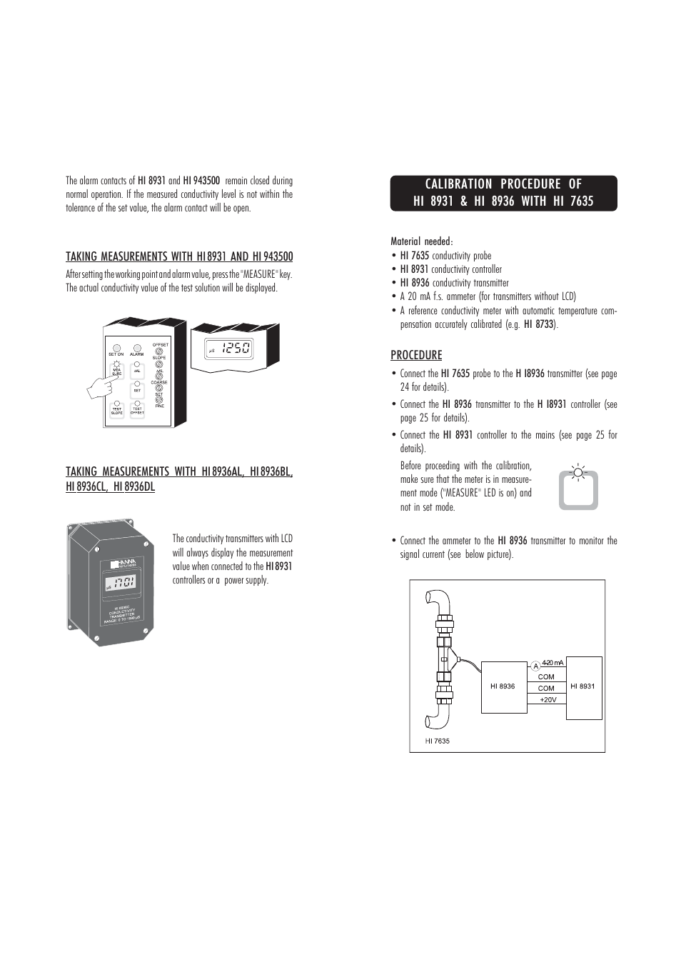 Hanna Instruments HI 943500A User Manual | Page 16 / 27