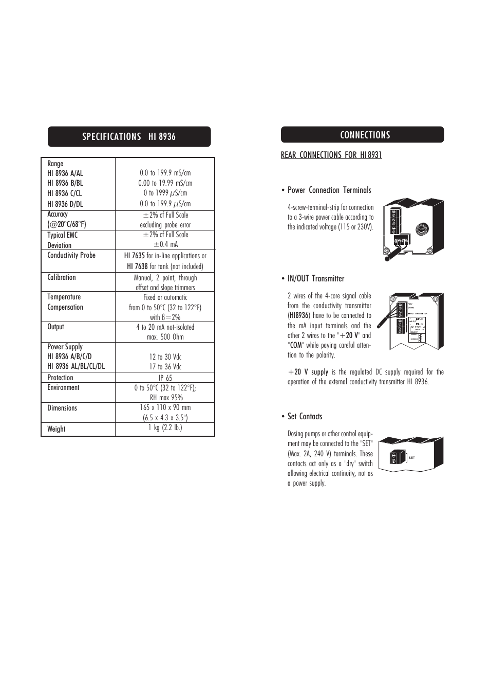 Hanna Instruments HI 943500A User Manual | Page 9 / 27