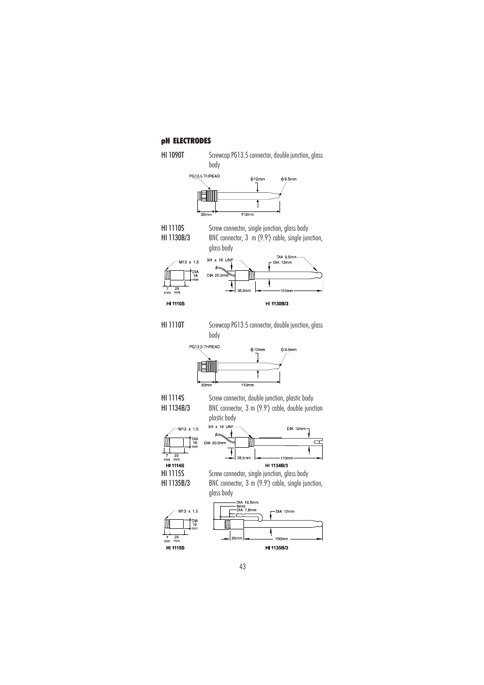 Hanna Instruments HI 8711 User Manual | Page 43 / 48