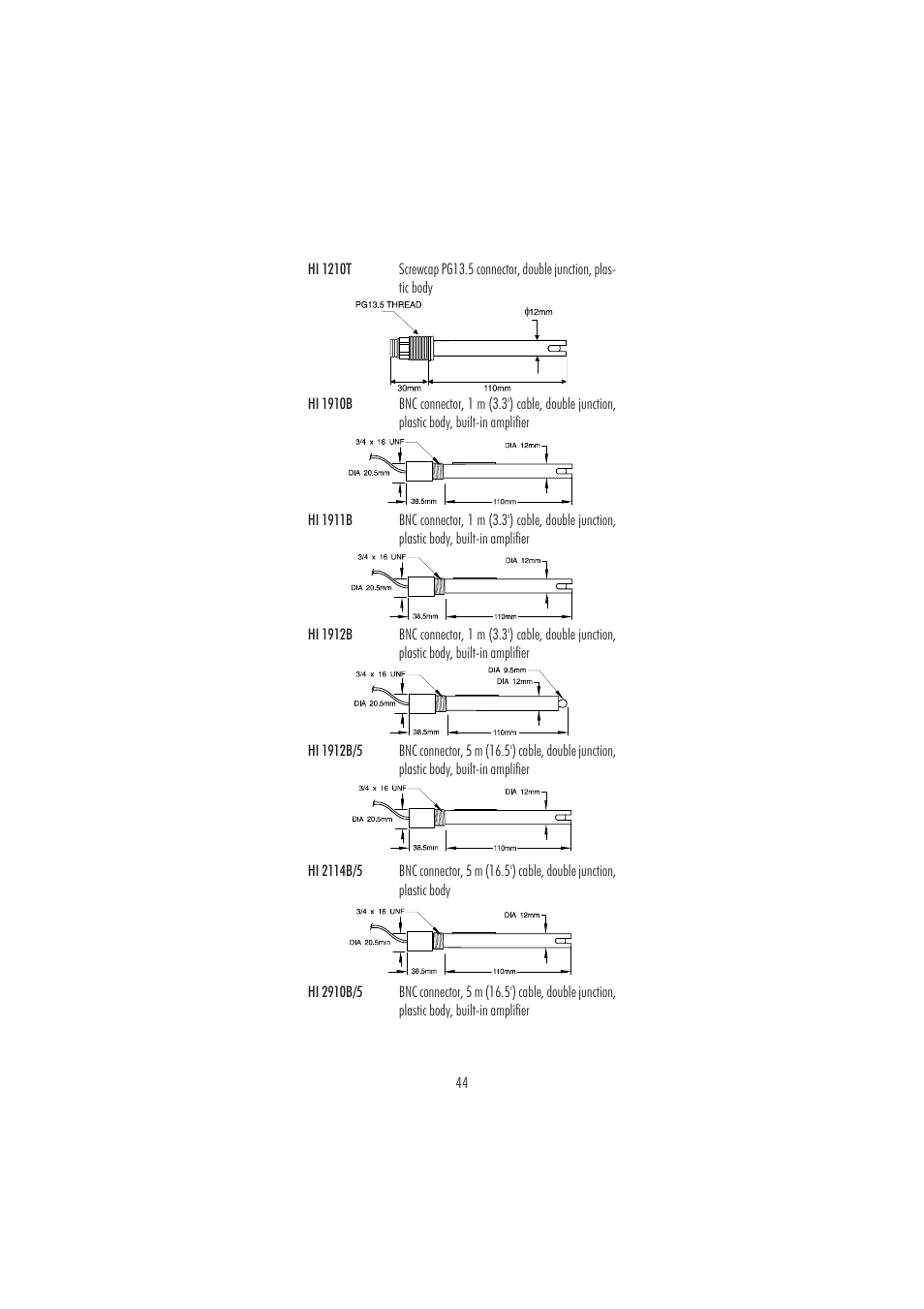 Hanna Instruments HI 8711 User Manual | Page 44 / 48