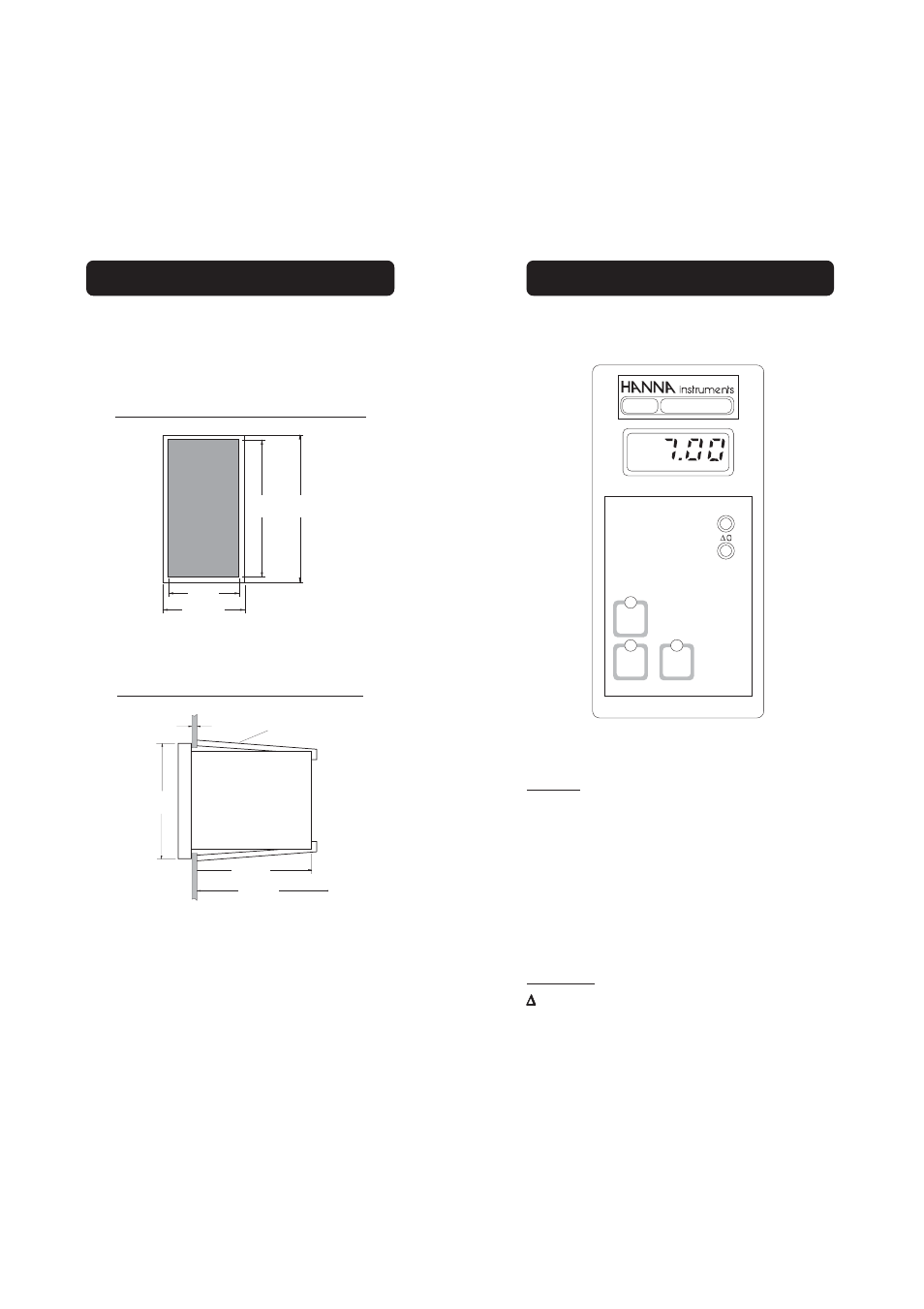 Functional description hi 8510 front panel | Hanna Instruments HI 8510 User Manual | Page 4 / 29