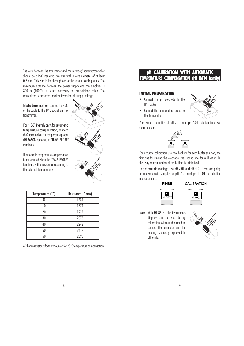 Hanna Instruments HI 8614N User Manual | Page 5 / 17