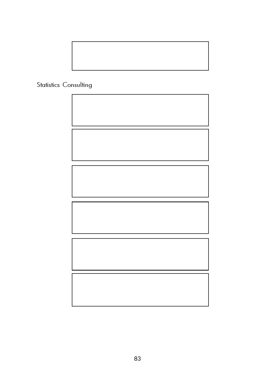 Statistics consulting | Hanna Instruments HI 8000 Series User Manual | Page 83 / 88
