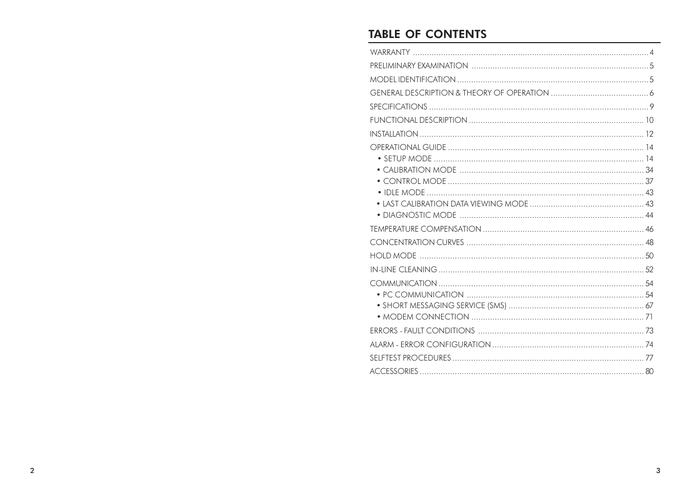 Hanna Instruments HI 720 Series User Manual | Page 2 / 43
