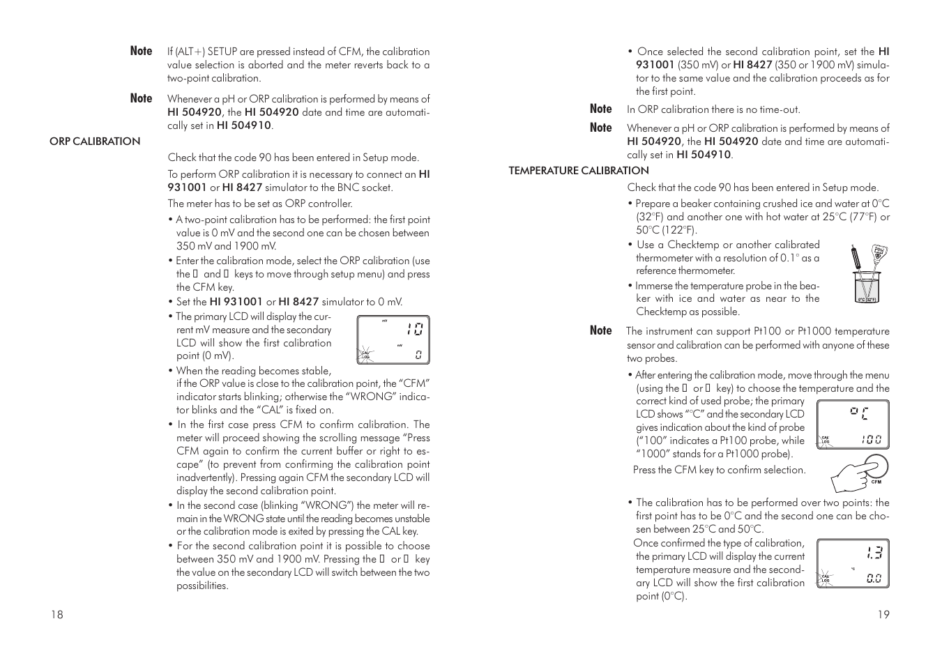 Hanna Instruments HI 504910 User Manual | Page 10 / 35