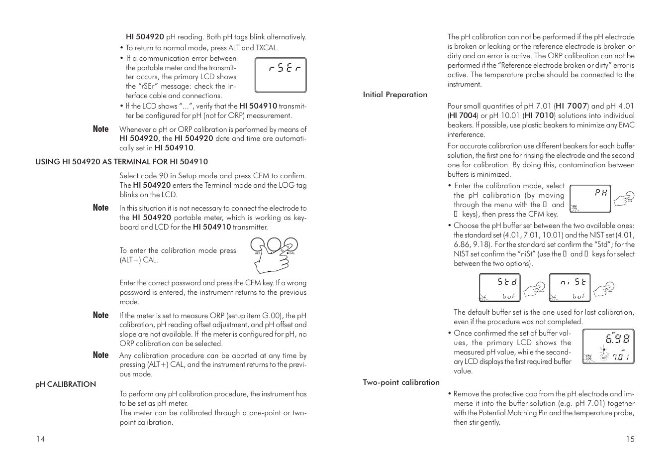 Hanna Instruments HI 504910 User Manual | Page 8 / 35