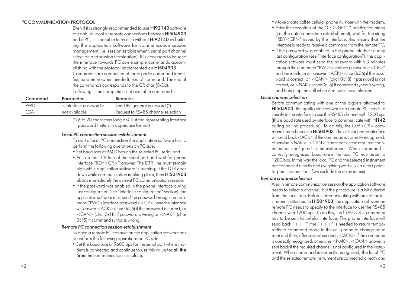 Hanna Instruments HI 504903 User Manual | Page 22 / 31