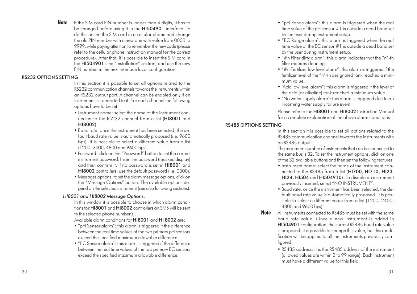 Hanna Instruments HI 504901 User Manual | Page 16 / 35