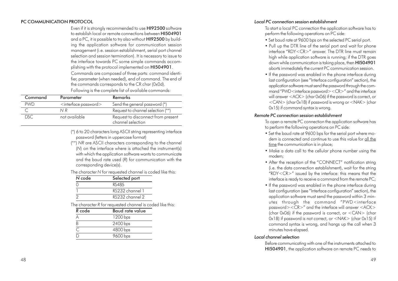 Hanna Instruments HI 504901 User Manual | Page 25 / 35