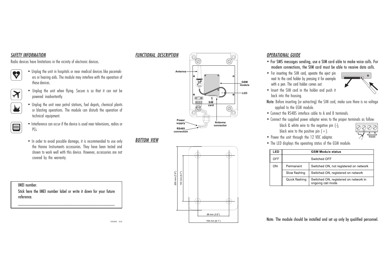 Hanna Instruments HI 504900 User Manual | Page 2 / 2