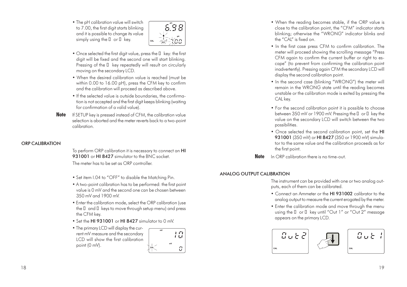 Hanna Instruments HI 504 User Manual | Page 10 / 59