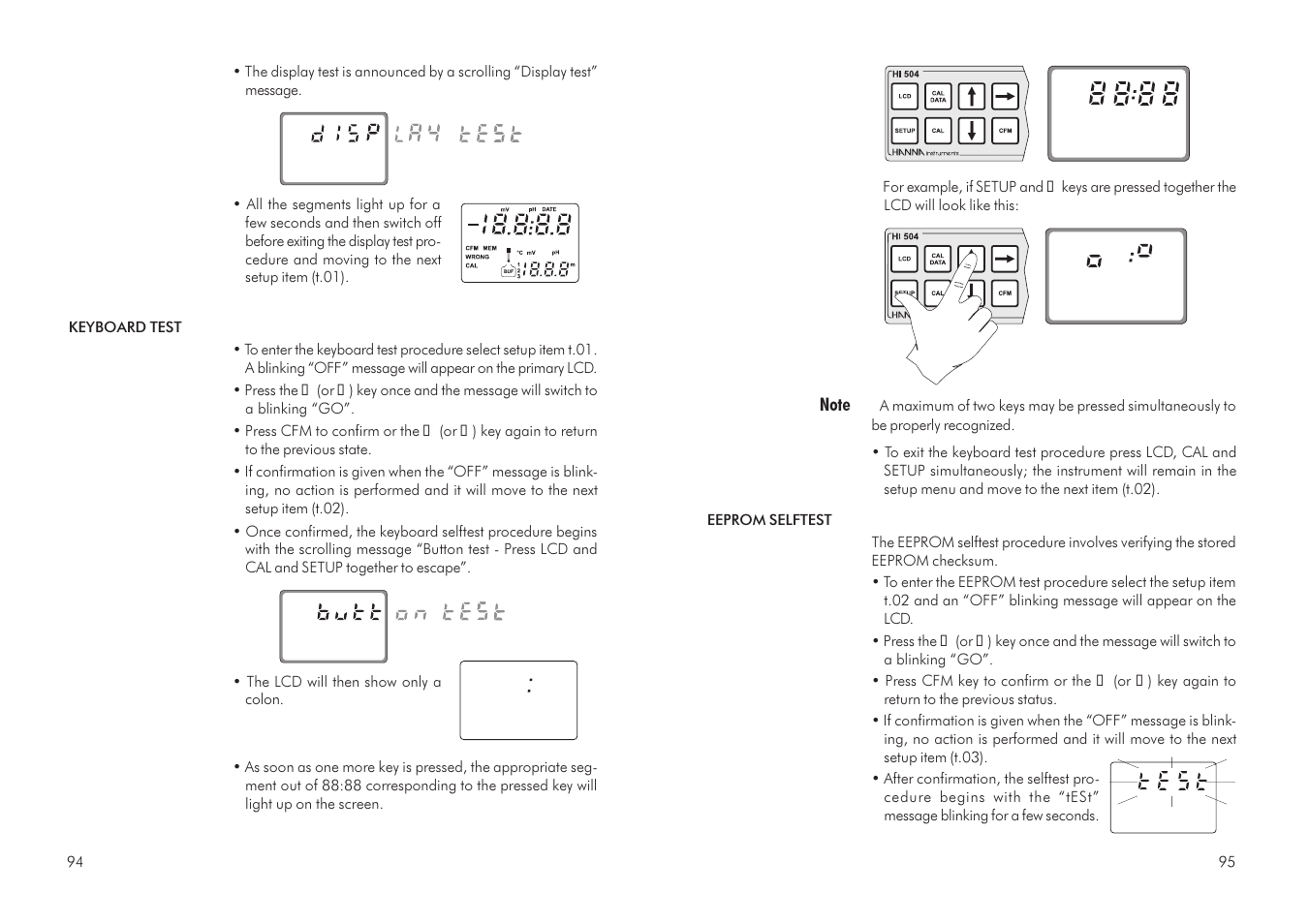 Hanna Instruments HI 504 User Manual | Page 48 / 59