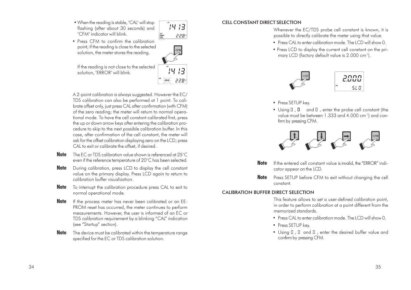 Hanna Instruments HI 23 User Manual | Page 18 / 31