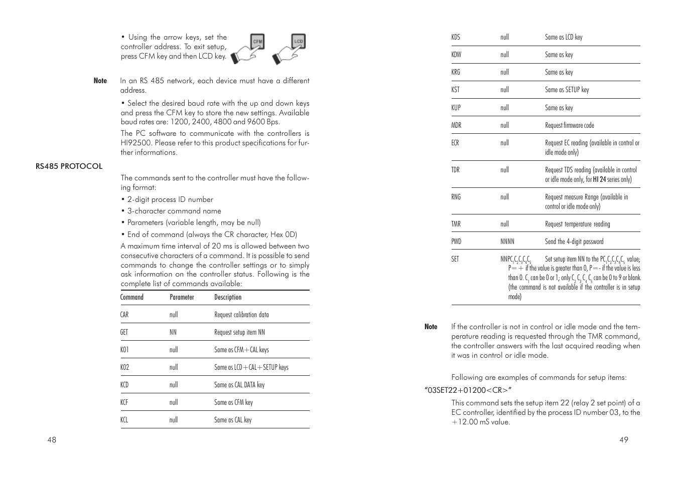 Hanna Instruments HI 23 User Manual | Page 25 / 31