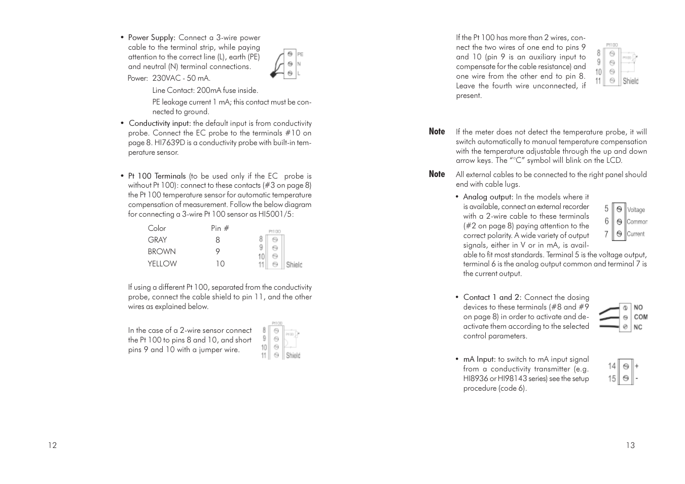 Hanna Instruments HI 23 User Manual | Page 7 / 31