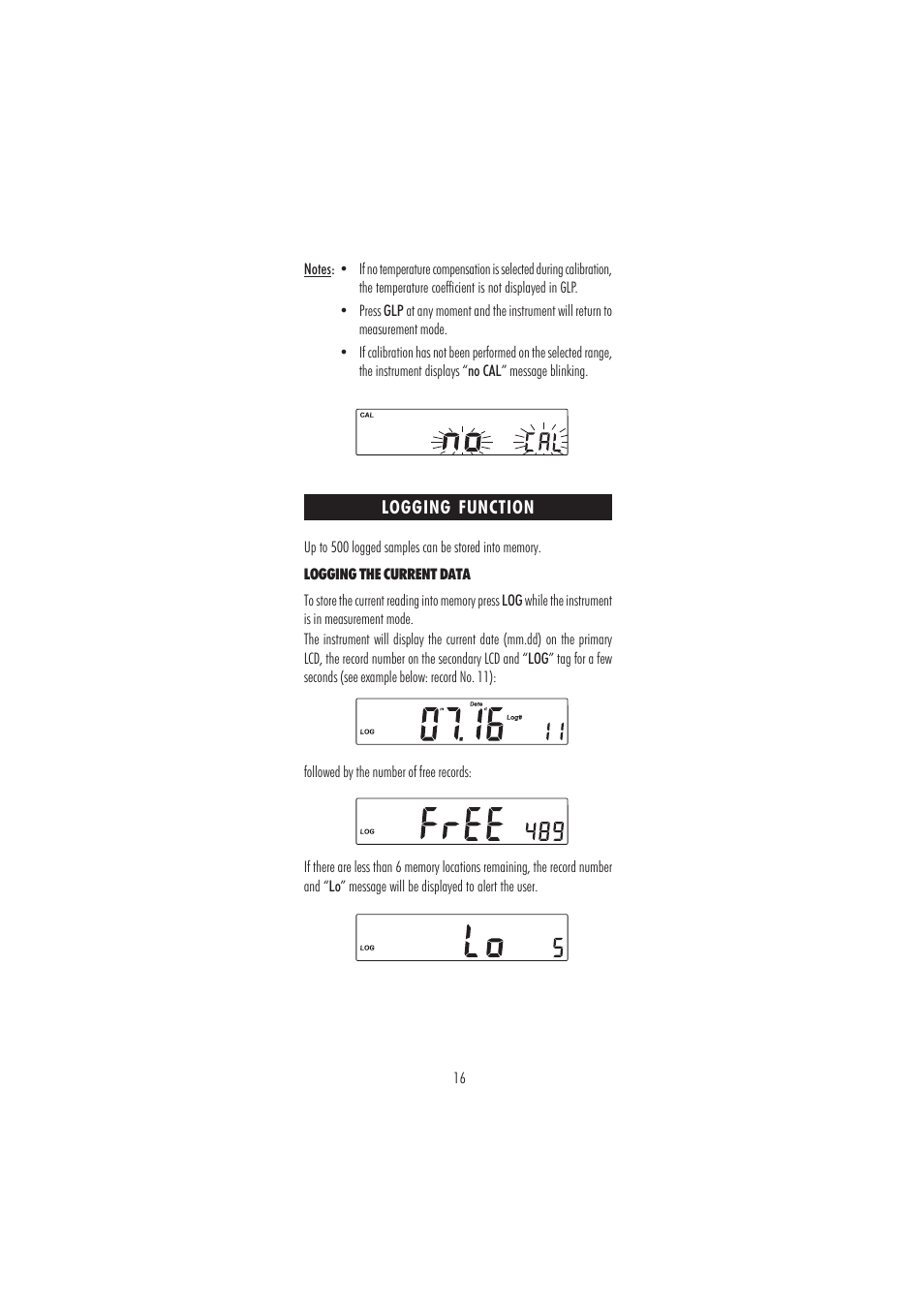 Hanna Instruments HI 2300 User Manual | Page 16 / 36