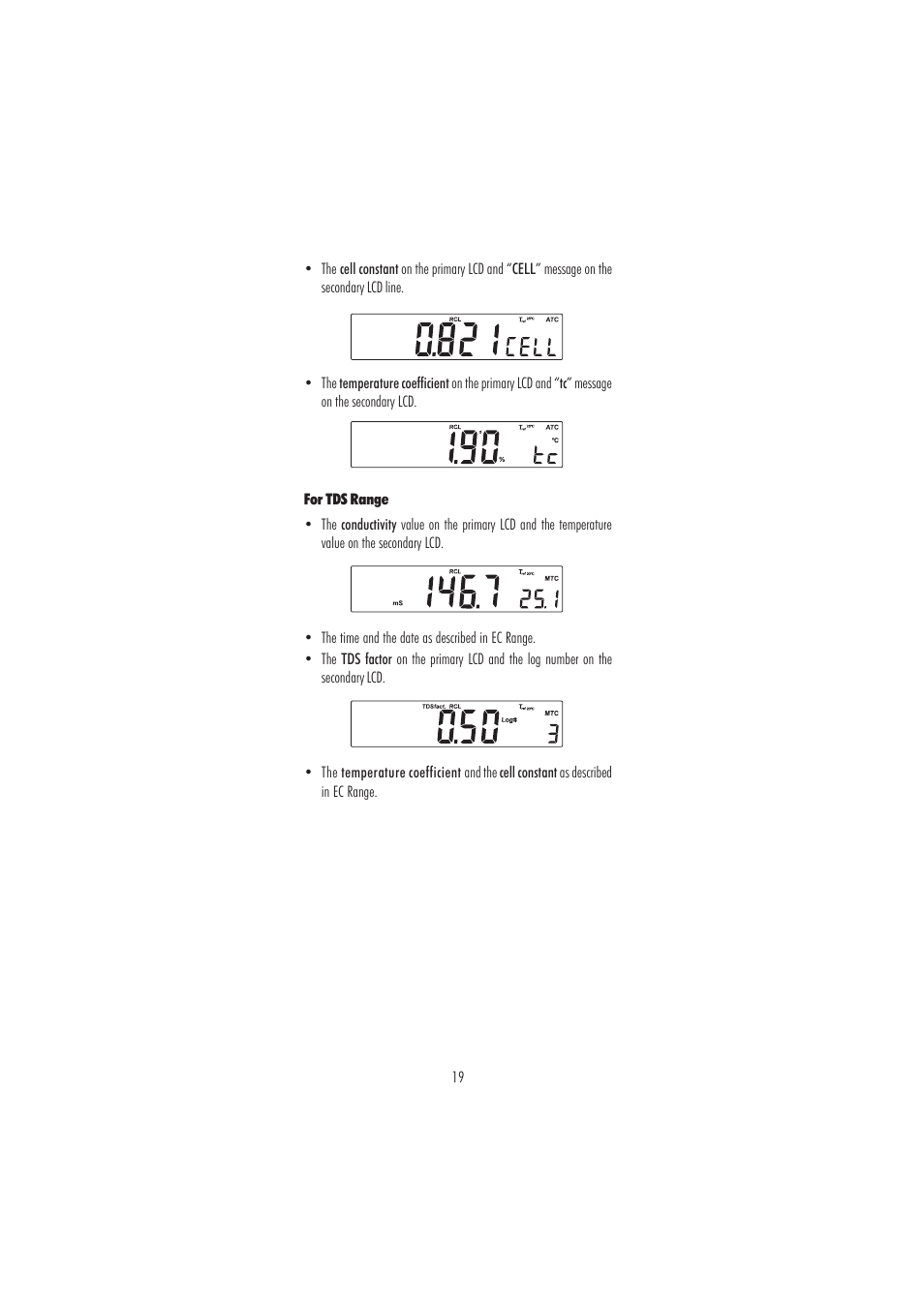 Hanna Instruments HI 2300 User Manual | Page 19 / 36