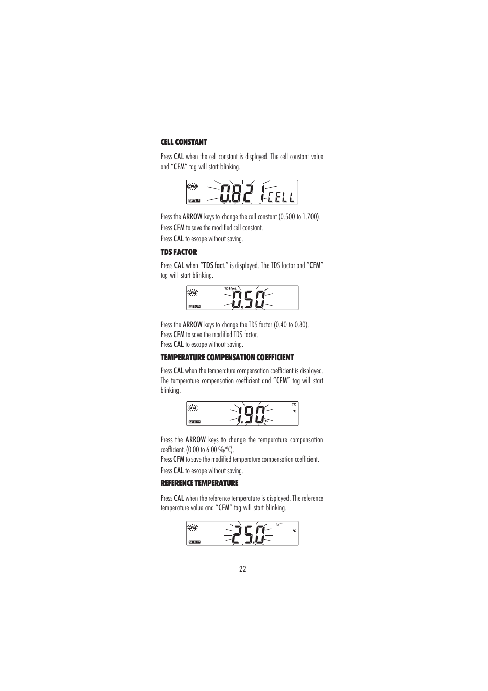 Hanna Instruments HI 2300 User Manual | Page 22 / 36