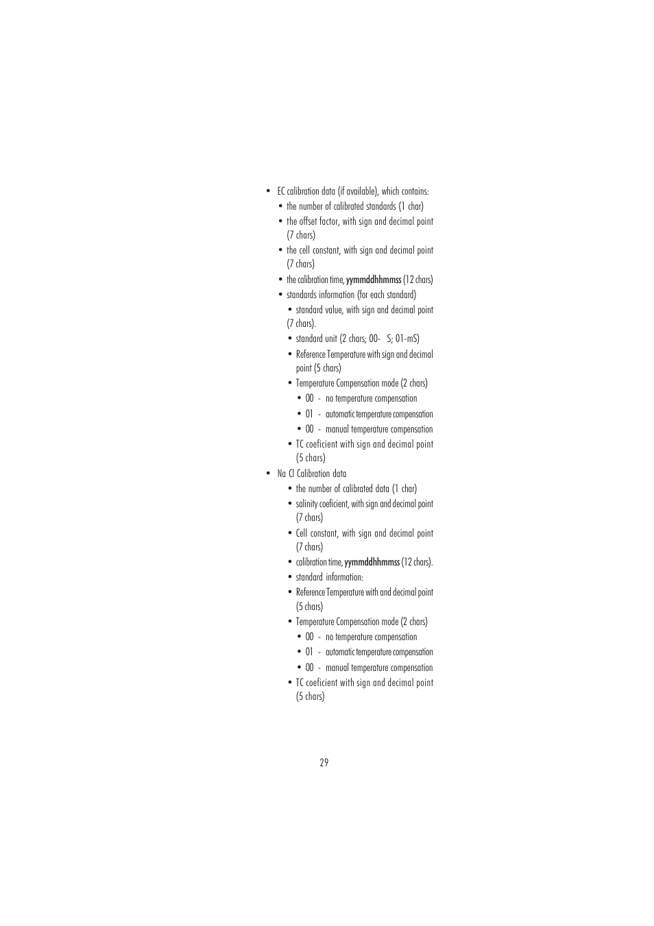 Hanna Instruments HI 2300 User Manual | Page 29 / 36